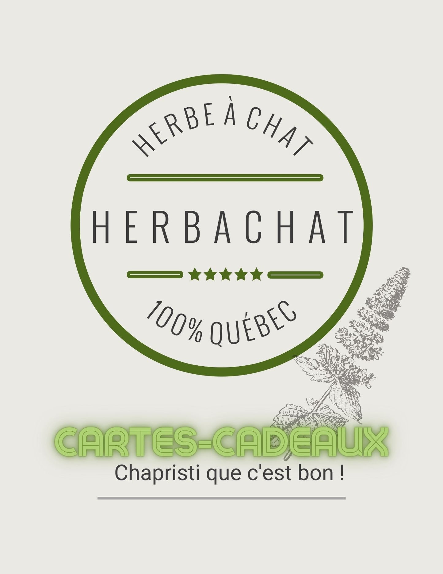 Cartes-cadeaux HERBACHAT